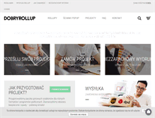 Tablet Screenshot of dobryrollup.pl